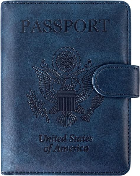 rfid passport and vaccination card holder|ACdream Passport and Vaccine Card Holder Combo, Cover .